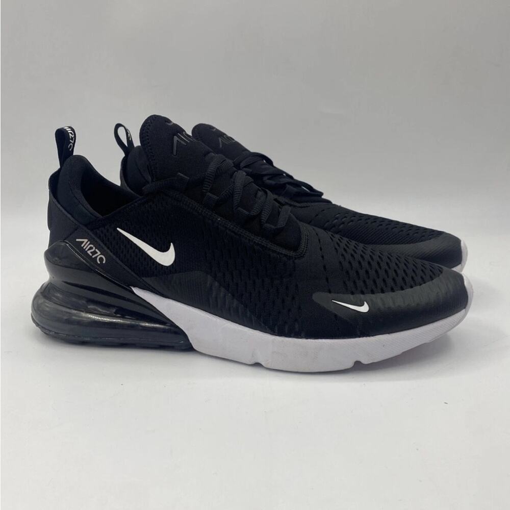 Nike Air Max 270 Black White Casual Shoes AH8050-002 Men’s Size 11 - Picture 1 of 4
